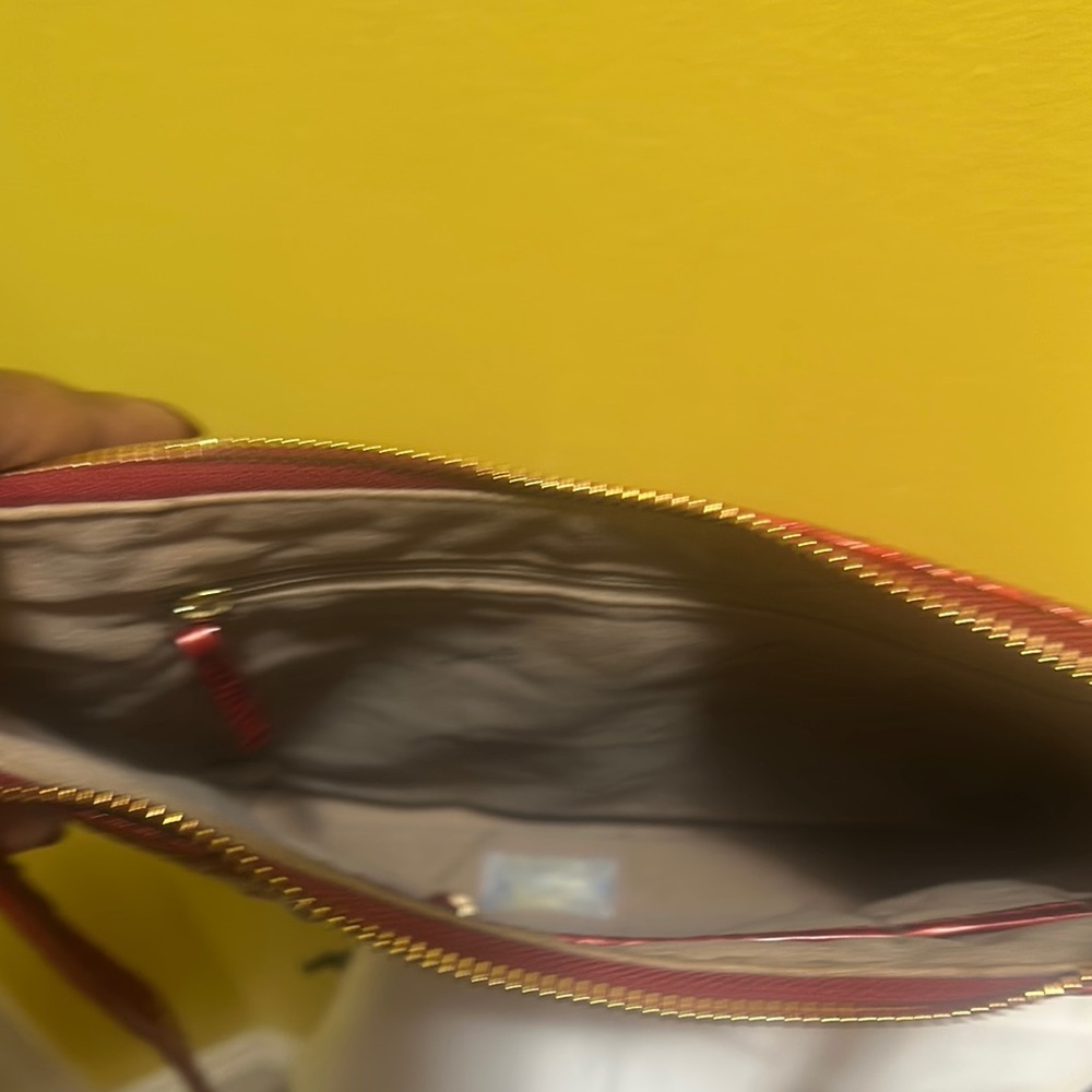 Brahmin Red Lava Melbourne Katie Crossbody Bag - Picture 3 of 4